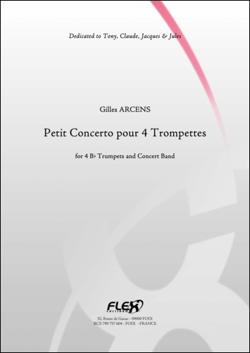 Petit Concerto Pour Quatre Trompettes (ARCENS GILLES)