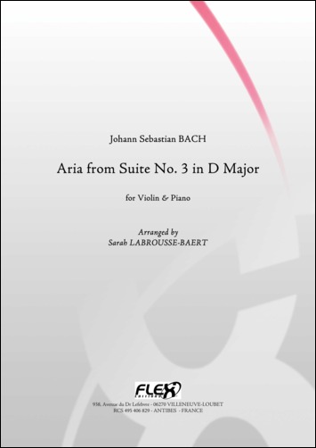 Aria De La Suite No. 3 En Ré Majeur (BACH JOHANN SEBASTIAN)