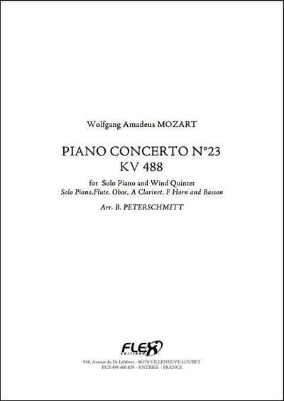 Piano Concerto #23 Kv 488 (MOZART WOLFGANG AMADEUS)