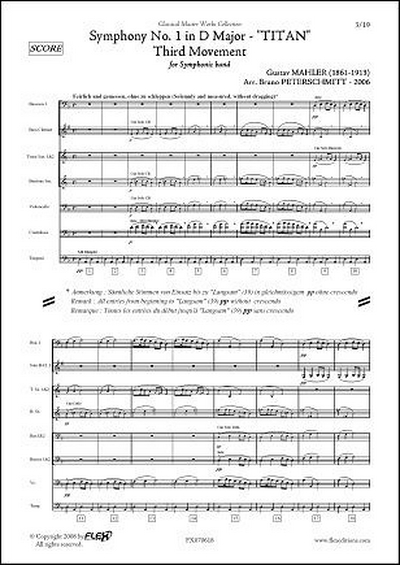 Symphonie #1 'Titan' 3Eme Mvt. (MAHLER GUSTAV)