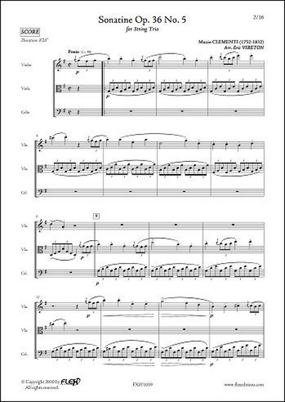 Sonatine Op. 36 #5 (CLEMENTI MUZIO)