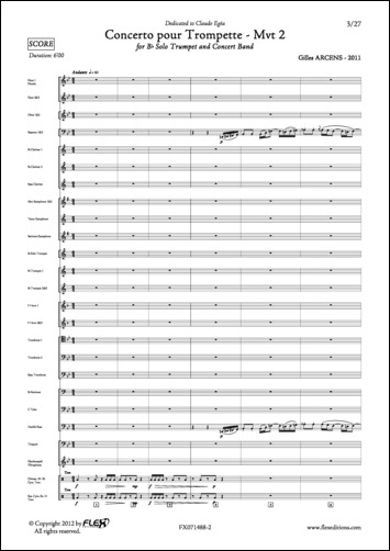 Concerto Pour Trompette - Mouvement 2