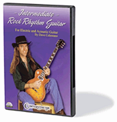 Dvd Rock Rhythm Guitar Intermediate D.Celentano (CELENTANO DAVE)