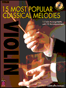 15 Most Popular Classical Melodies Violin Cd