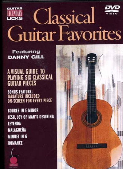 Dvd Classical Guitar Favorites Danny Gill