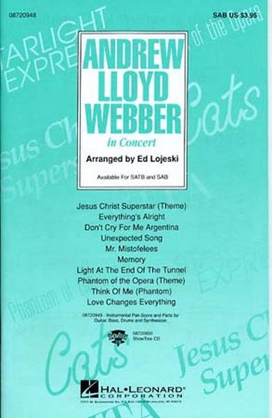 Webber Andrew Lloyd In Concert Sab (LLOYD WEBBER ANDREW)