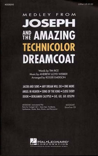 Jospeh And Amazing Technicolor Dreamcoat 2-Part/Po (LLOYD WEBBER ANDREW)