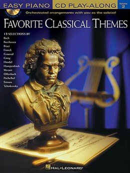 Favorite Classical Themes Vol.2 Cd Play-Along Easy Piano