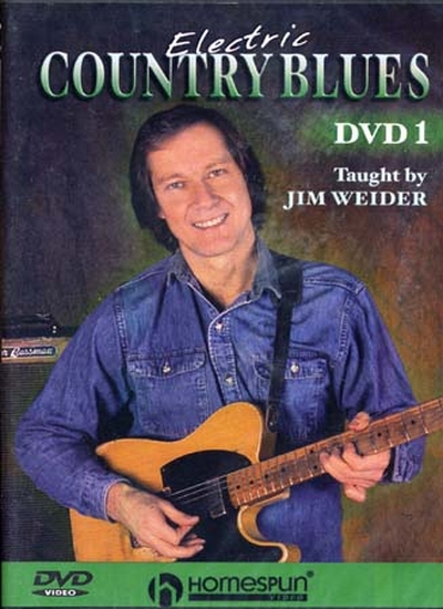 Dvd Electric Country Blues Guitar Vol.1 Jim Weider (WEIDER JIM)