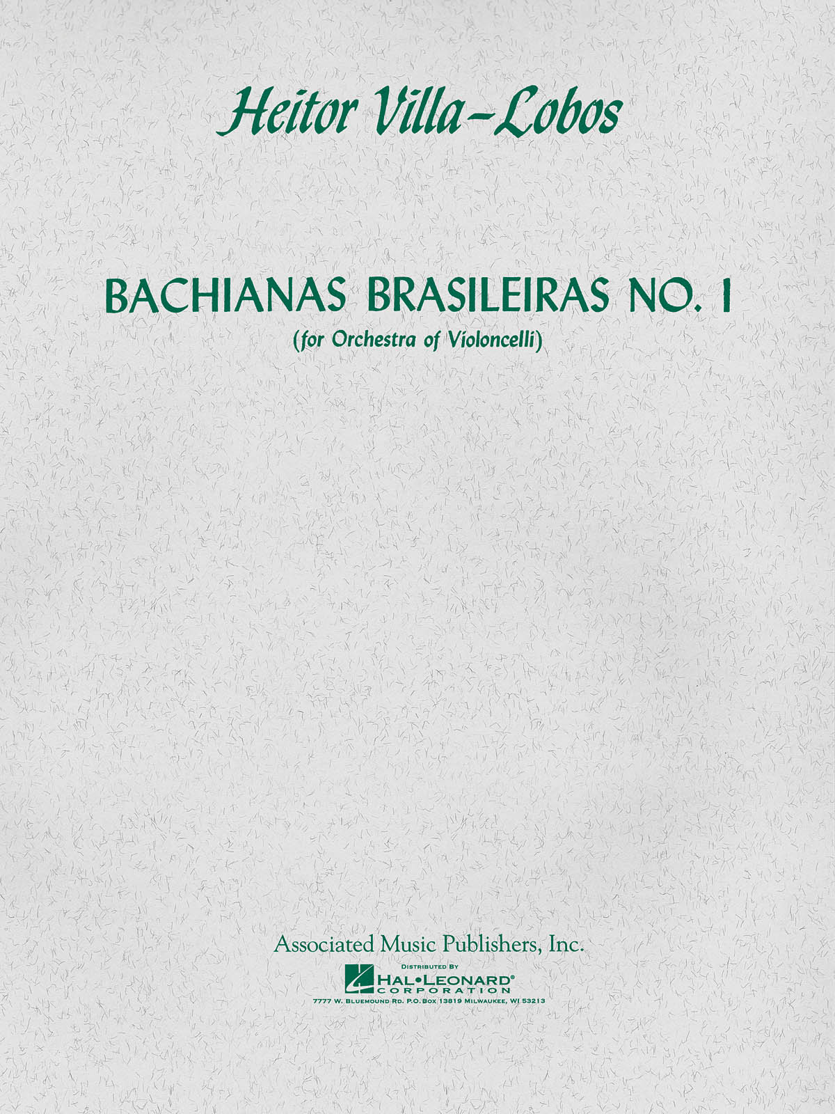 Villa-Lobos Bachianas Brasileiras No1 For Orchestra Of Violoncelli