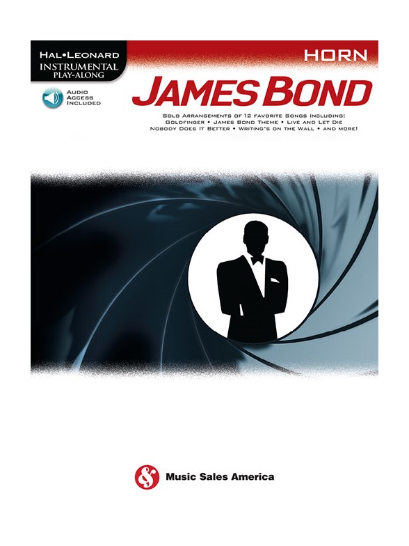 Hal Leonard Instrumental Play Along : James Bond - Book-Online Audio