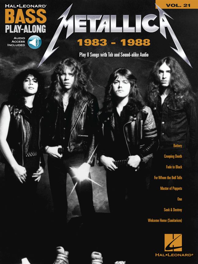 1983-1988 Bass Play-Along Vol.21