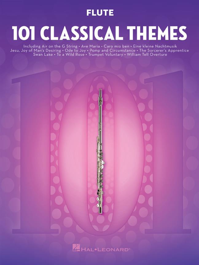 101 Classical Themes For Flûte