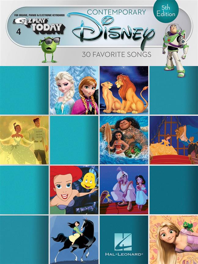 Contemporary Disney - 5Th Edition E-Z Play Today Vol.4