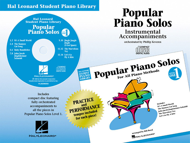 Popular Piano Solos Level 1 Cd (BOYD BILL)
