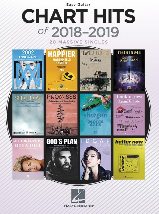 Chart Hits Of 2018-2019 Guitare Facile