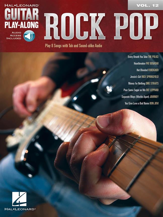 Rock Pop Guitar Play Along Vol.12