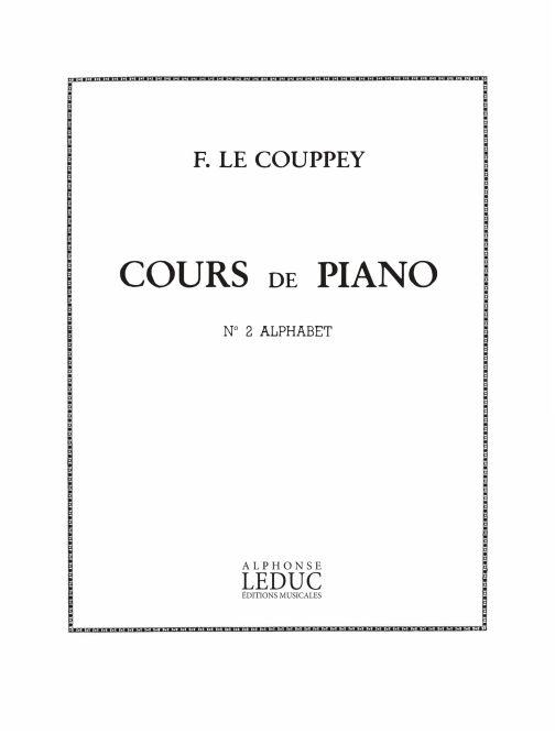 Cours De Piano N02 : L'Alphabet 25 Etudes Tres Faciles