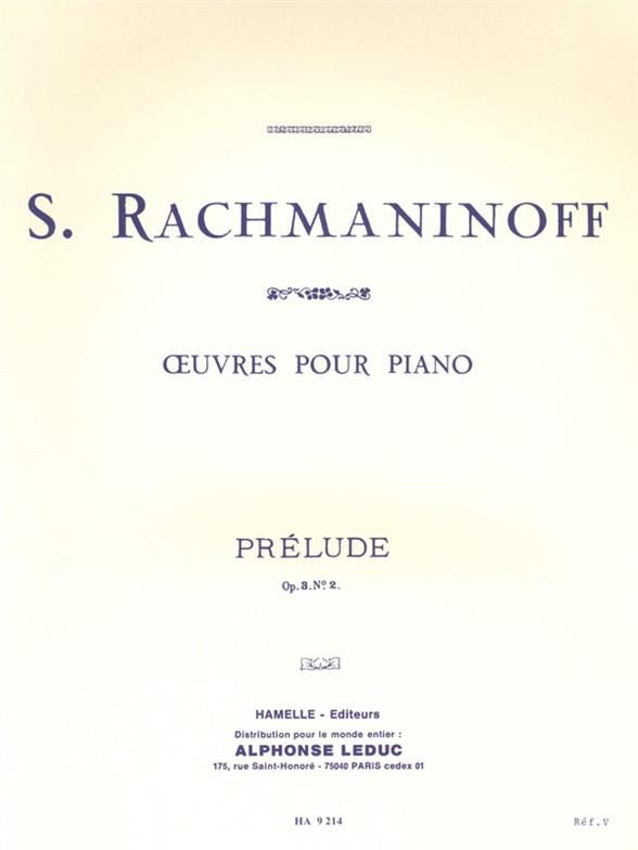 Prelude Op. 3 N02 (RACHMANINOV SERGEI)