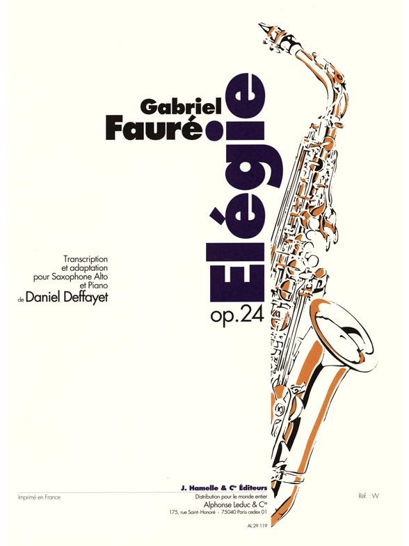 Elegie Op. 24 (FAURE GABRIEL / DEFFAYET)