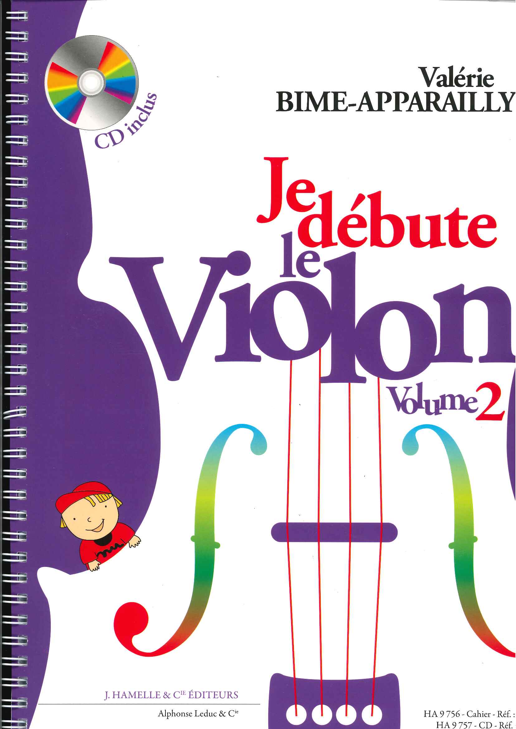 Je Debute Le Violon Vol.2 - Livre Méthode Pour Violon