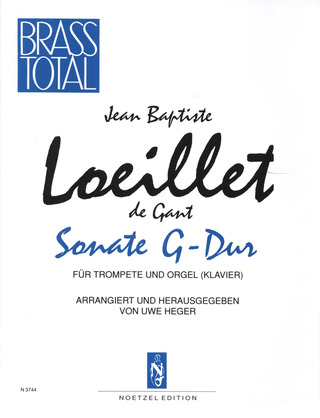 Sonata In G For Trumpet And Organ (LOEILLET JEAN-BAPTISTE)