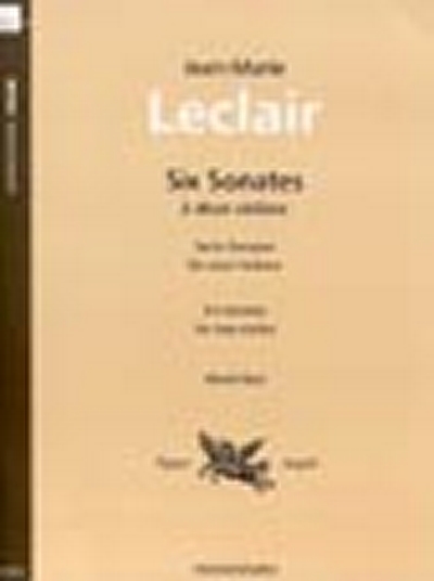 6 Sonatas Op. 3 (LECLAIR JEAN-MARIE)
