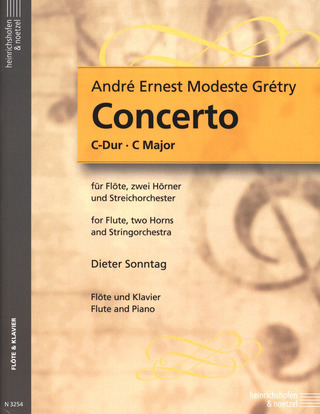 Flûte Concerto In C Major (GRETRY ANDRE-ERNEST-MODESTE)
