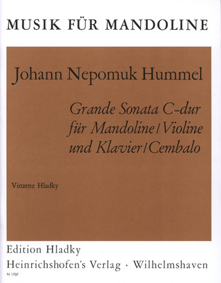 Grande Sonata C-Dur (HUMMEL JOHANN NEPOMUK)