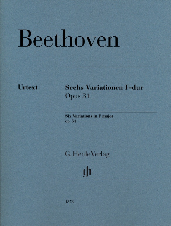 6 Variations In F Major Op. 34 (BEETHOVEN LUDWIG VAN)