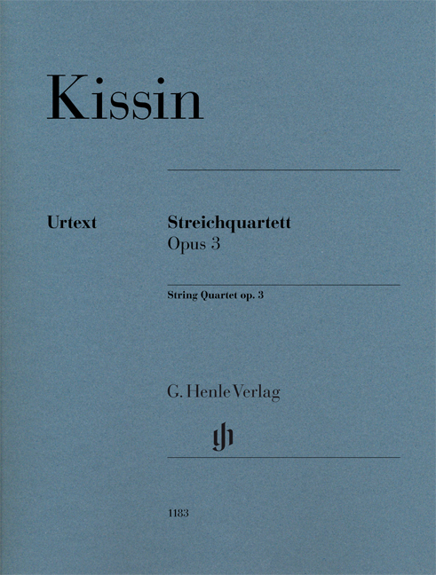 String Quartet Op. 3 (KISSIN EVGENY)