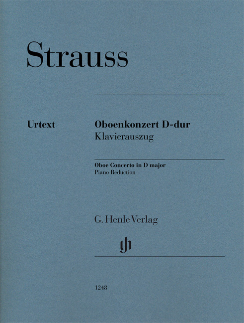 Oboe Concerto In D Major (STRAUSS RICHARD)