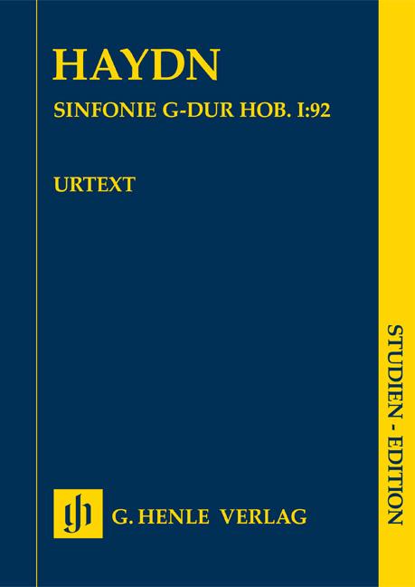 Symphonie en Sol majeur Hob. I:92 (Oxford) (HAYDN JOSEPH)