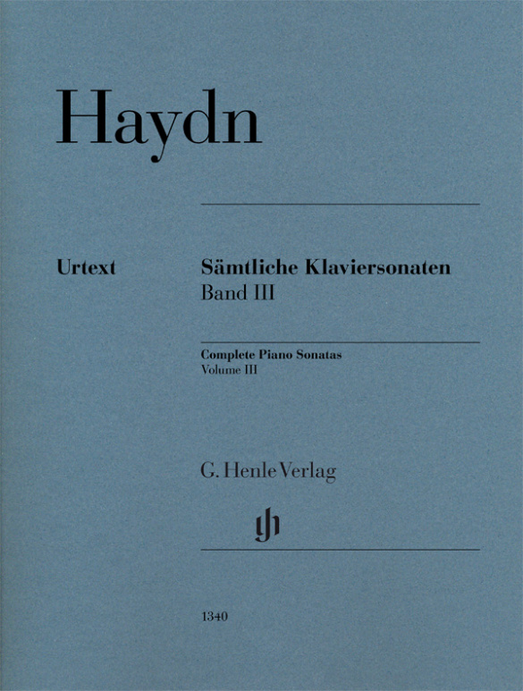 Edition intégrale des Sonates pour piano volume III