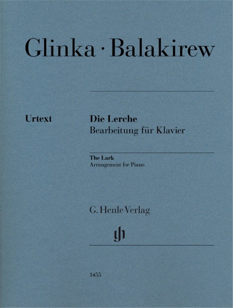 The Lark (GLINKA MIKHAIL / BALAKIREV MILIJ)