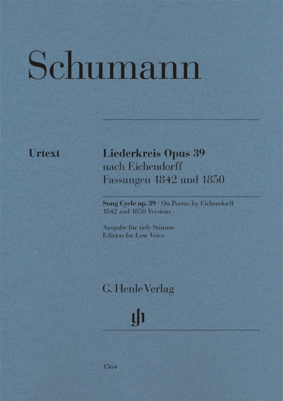 Liederkreis op. 39, sur des poèmes de Eichendorff, versions 1842 et 1850