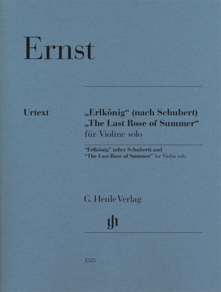 Erlk�nig - The Last Rose of Summer (ERNST HEINRICH WILHELM)