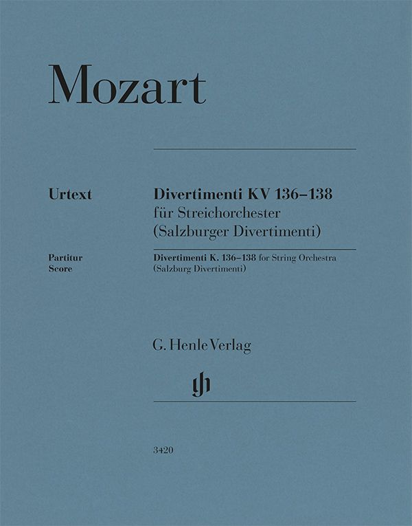 Divertimenti K. 136�138 (Divertimenti salzbourgeois)