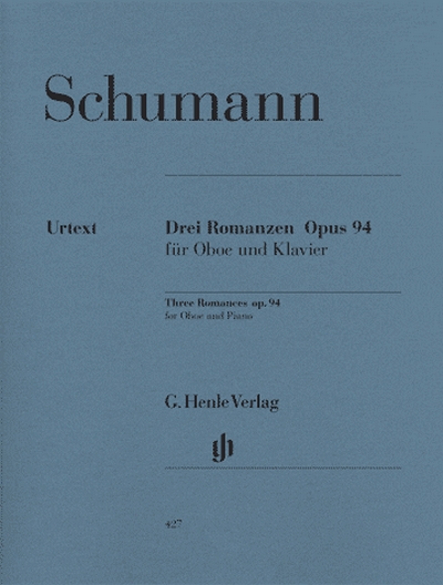 Romances For Oboe (Or Violin Or Clarinet) And Piano Op. 94 (SCHUMANN ROBERT)