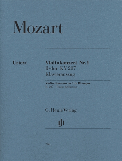 Violin Concerto #1 B Flat Major K. 207 (MOZART WOLFGANG AMADEUS)