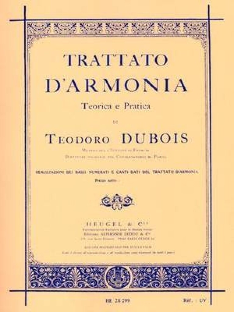 Traite D'Harmonie Theorique Et Pratique - Version Italienne (DUBOIS THEODORE)
