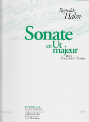Sonate En Ut Majeur (HAHN)