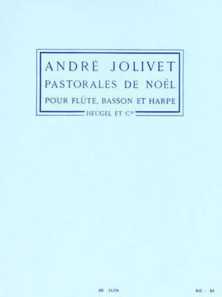 Pastorales De Noel (JOLIVET ANDRE)