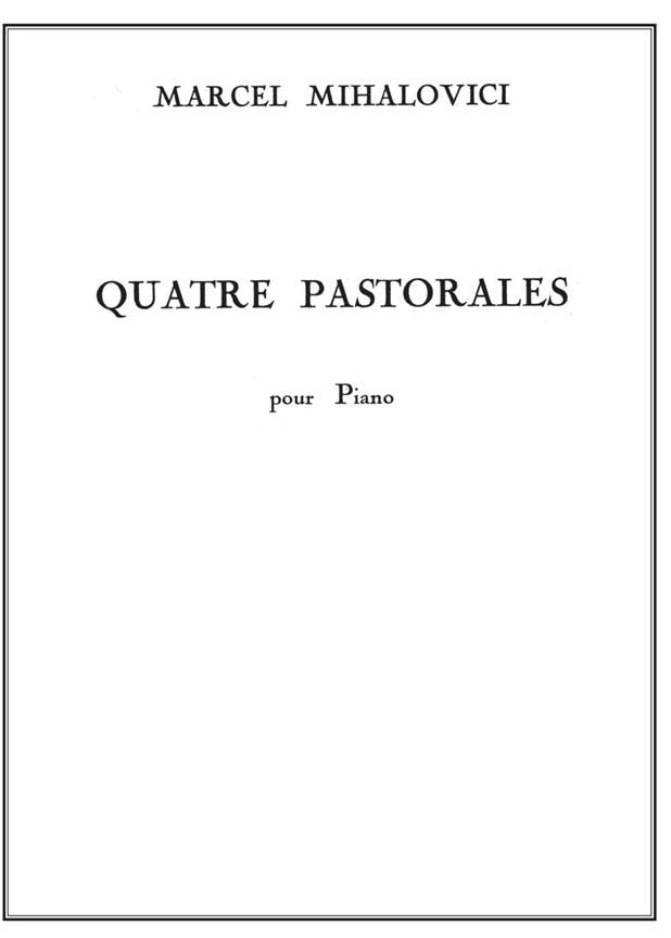 4 Pastorales Op. 62 (MIHALOVICI MARCEL)