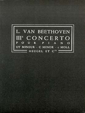 Concerto Piano N03 Op. 37 Ut Min (BEETHOVEN LUDWIG VAN)