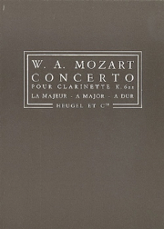 Concerto Clarinette K622 La Majeur Partition D'Orchestre In 16Pocheph121 (MOZART)