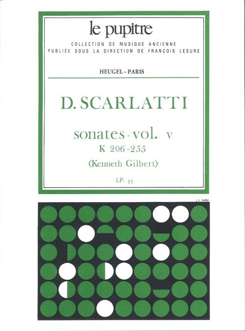 Oeuvres Completes Pour Clavier Vol.05 Sonates K206 A K255 Lp35 (SCARLATTI / GILBERT)