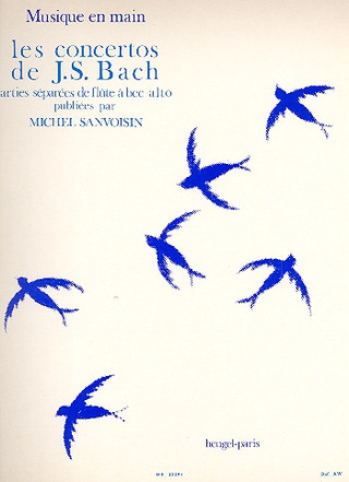 Concertos (N02 Et N04 Brande- Bourgeois Flûte A Bec Alto Seule Mm11 (BACH JOHANN SEBASTIAN / SANVOISIN)