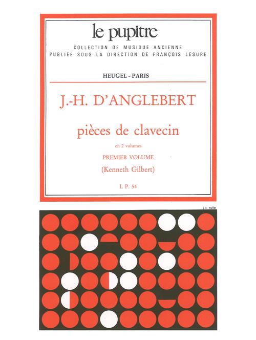 Pieces De Clavecin Lp54/Vol.1 (ANGLEBERT D