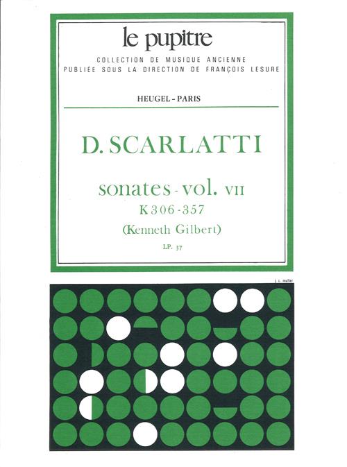 Oeuvres Completes Pour Clavier Vol.07 Sonates K306 A K357 Lp37 (SCARLATTI / GILBERT)